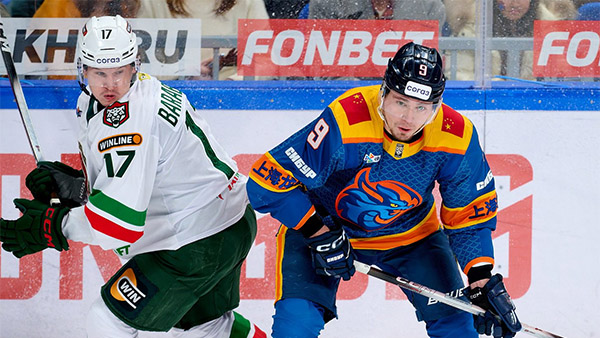Ак Барс выиграл у Шанхайских Драконов в матче КХЛ